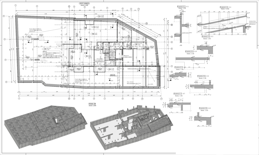 Konstrukcja żelbetowa i murowana